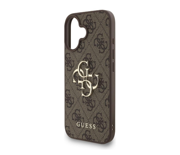 Guess 4G Strap 4G Classic Logo do iPhone 16 brązowy - 1365501 - zdjęcie 4